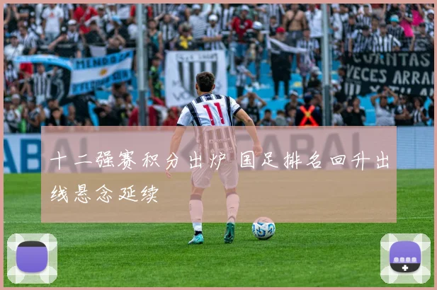 十二强赛积分出炉 国足排名回升出线悬念延续